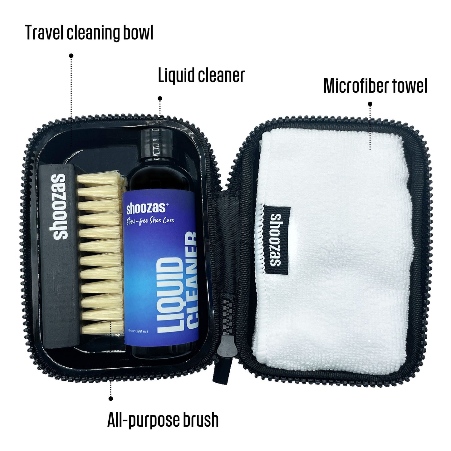 Travel Shoe Cleaning Kit