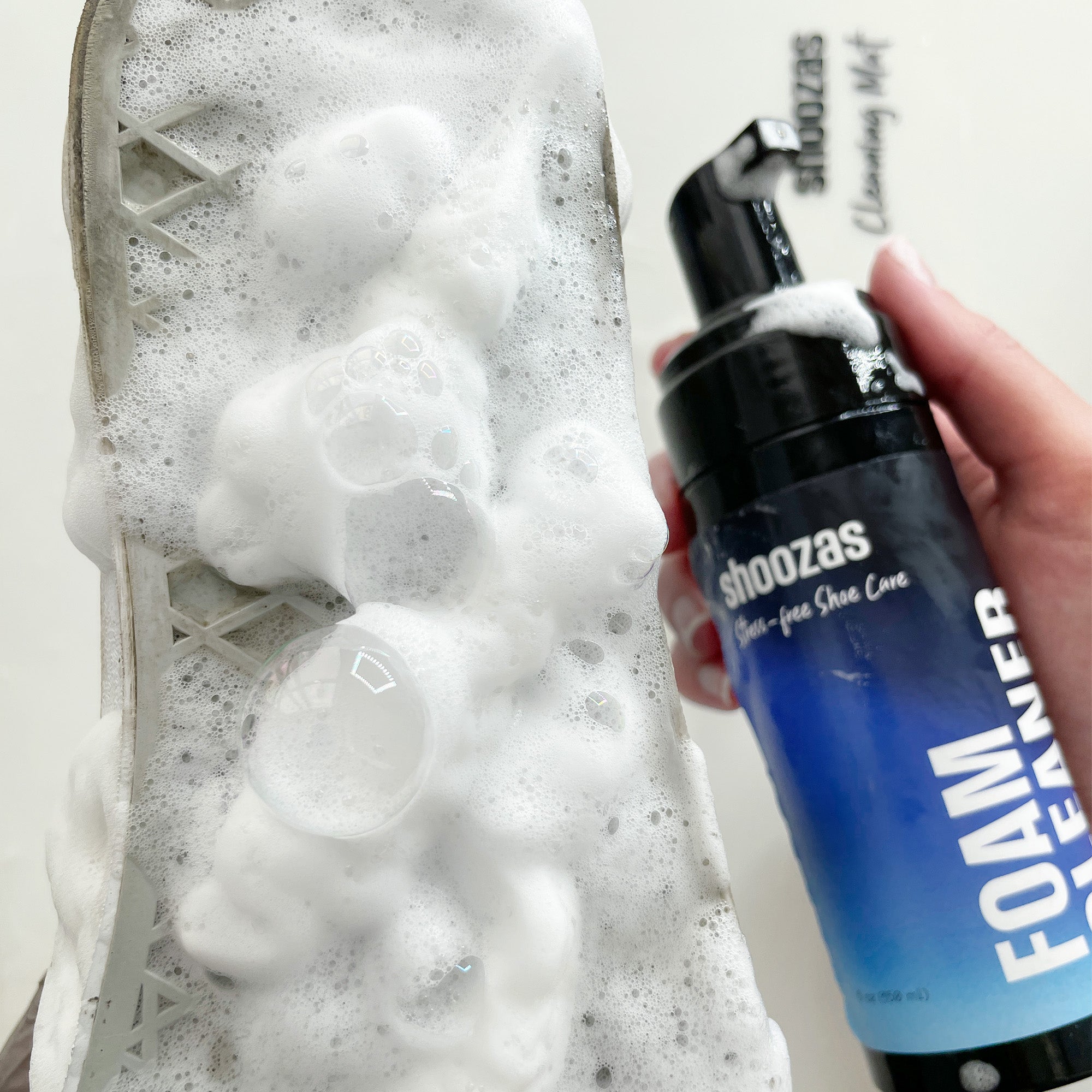 Sneaker Cleaner, White Shoe Cleaner Foam Spray, White Shoes Cleaner Foam