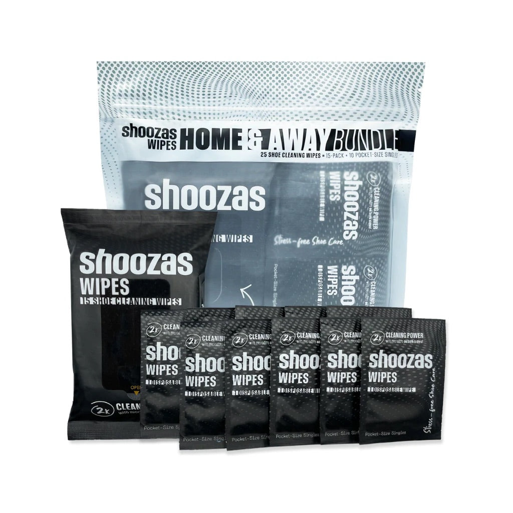 Home & Away Shoe Wipes Bundle Packaging