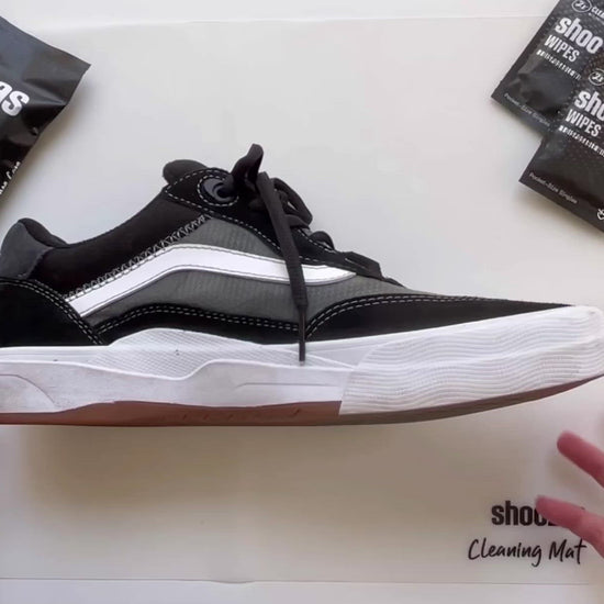 Tutorial on How to Clean Sneakers with Shoozas Shoe Wipes